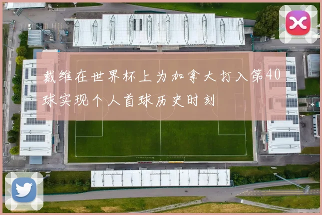 戴维在世界杯上为加拿大打入第40球实现个人首球历史时刻